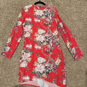 Rolla’s Floral Long Sleeve Dress